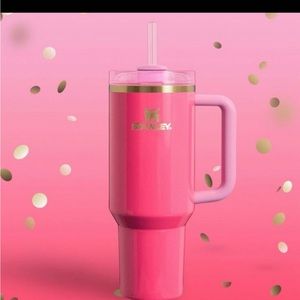 Pink parade Stanley 40 Oz quencher.